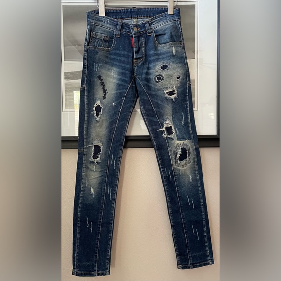 Men's Jeans Jeans Dsquared2 Replica Dsquared2 Men's Denim